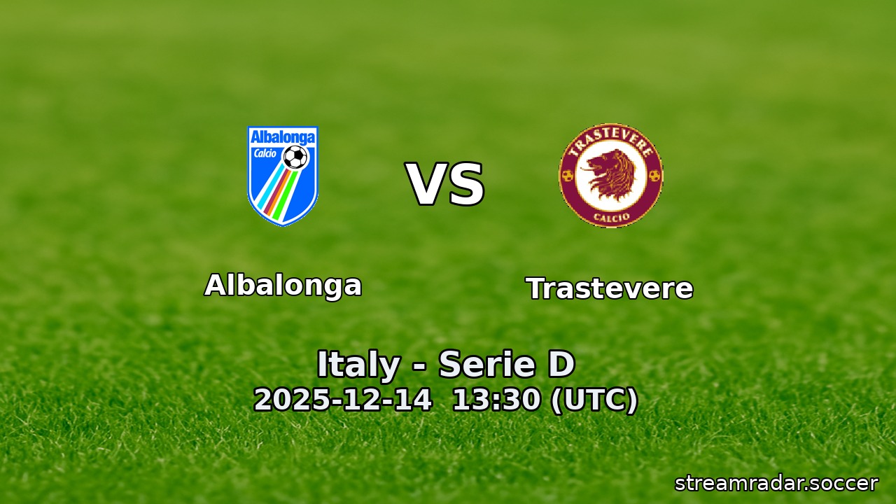Albalonga vs Trastevere