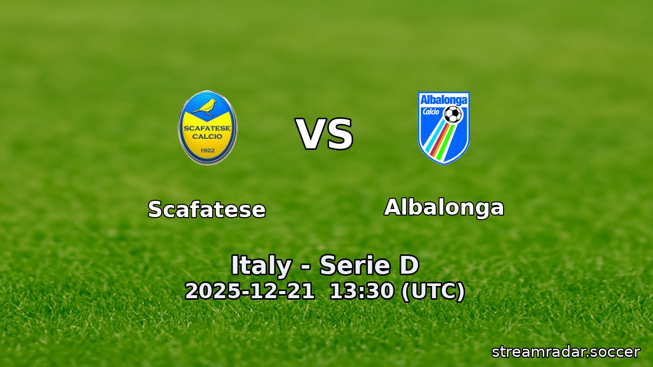 Scafatese vs Albalonga