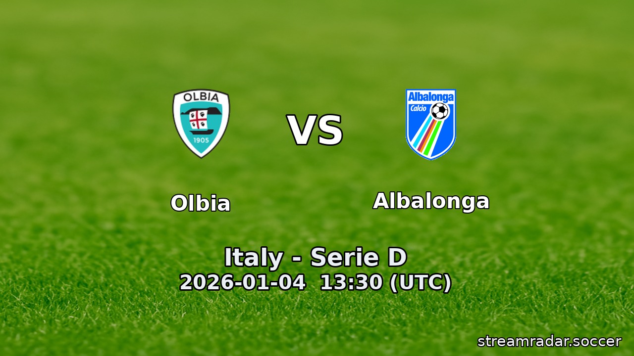 Olbia vs Albalonga