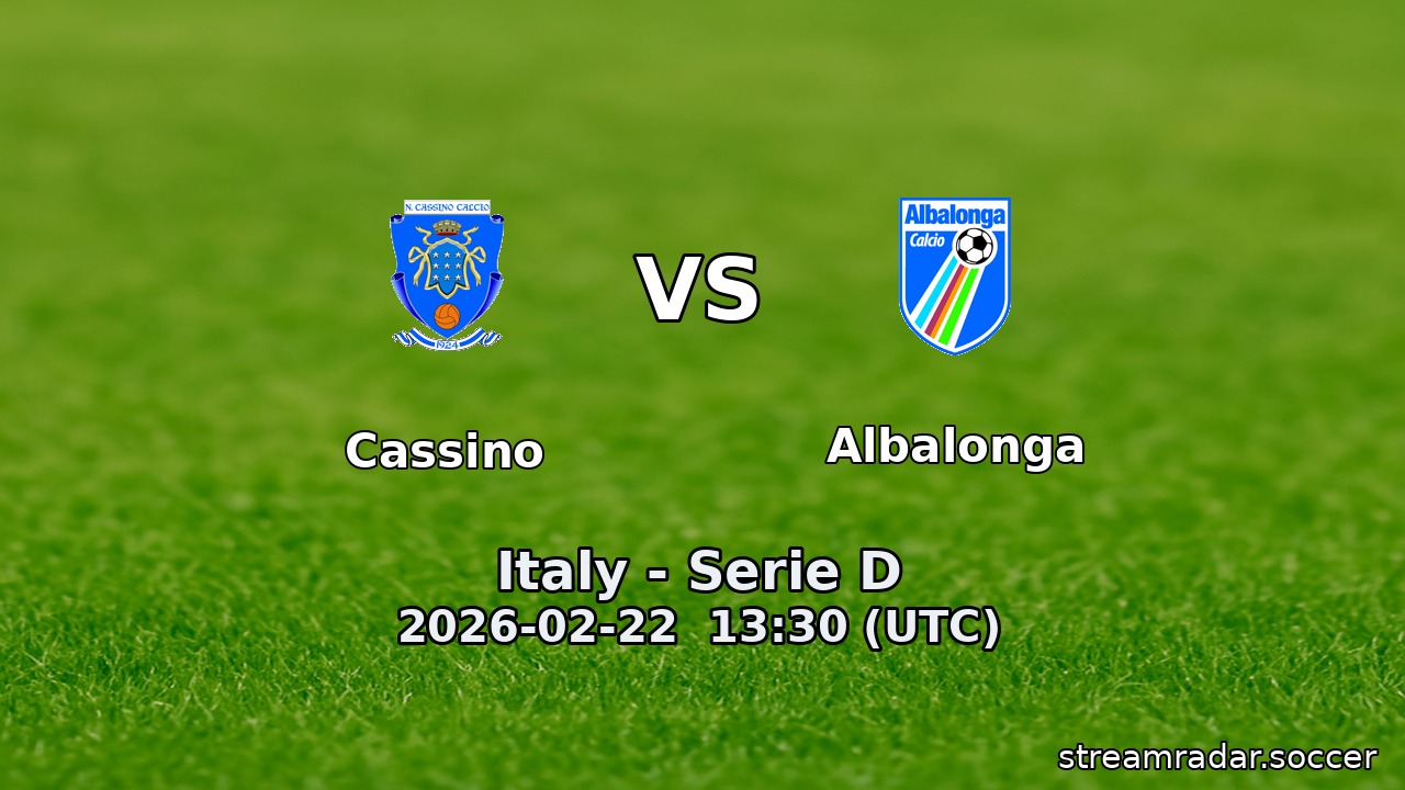 Cassino vs Albalonga