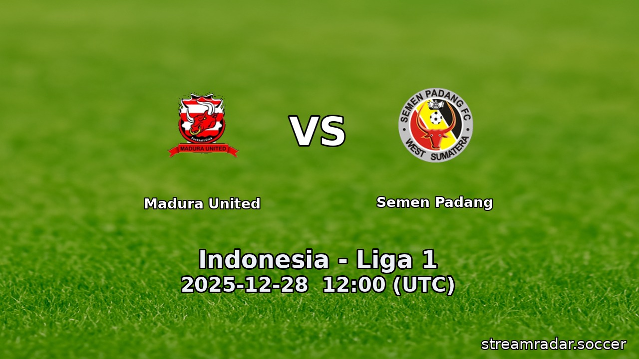 Madura United vs Semen Padang