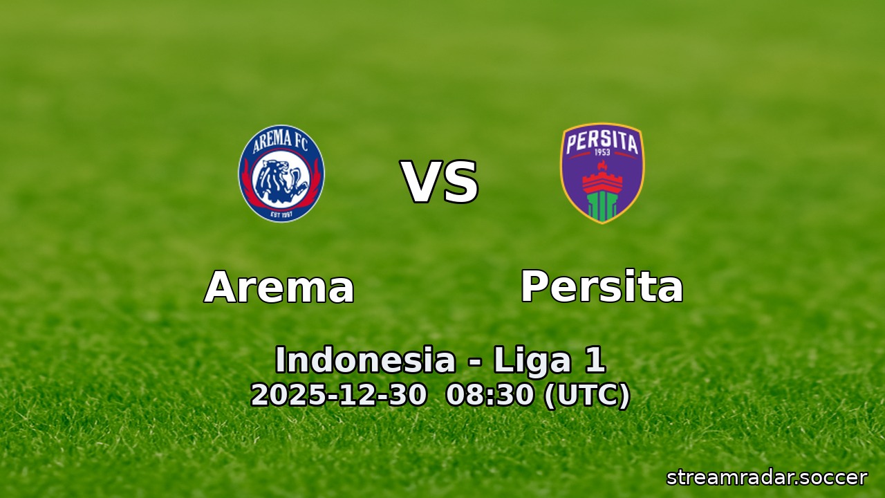 Arema vs Persita