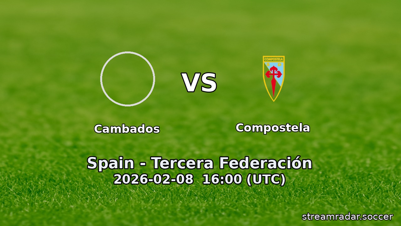 Cambados vs Compostela