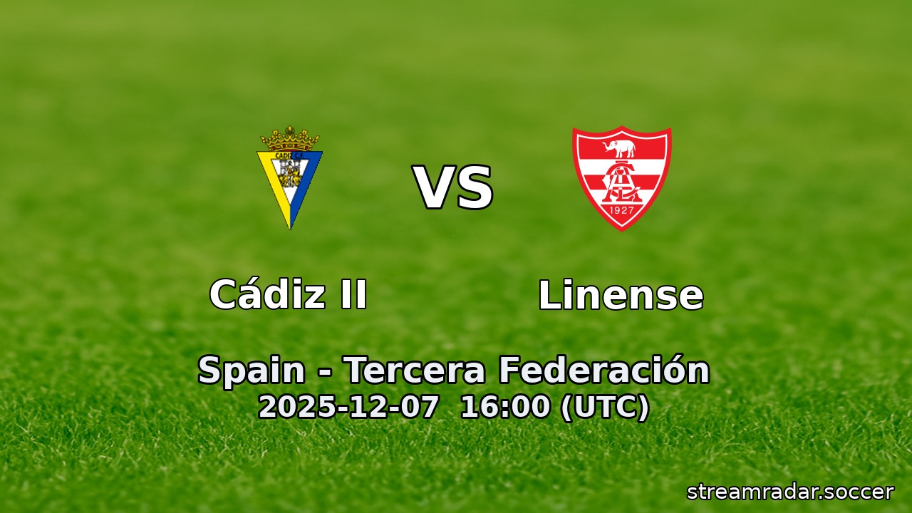Cádiz II vs Linense