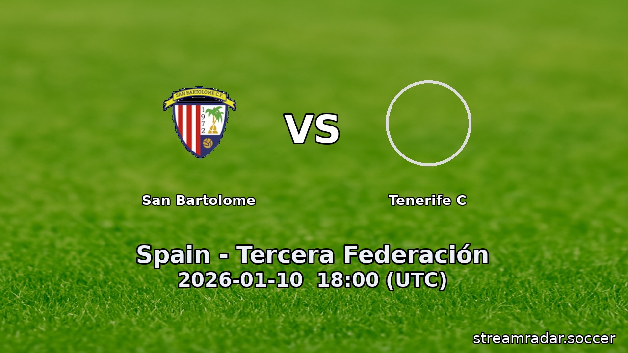 San Bartolome vs Tenerife C