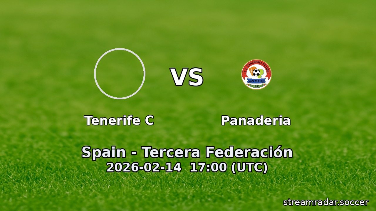 Tenerife C vs Panaderia