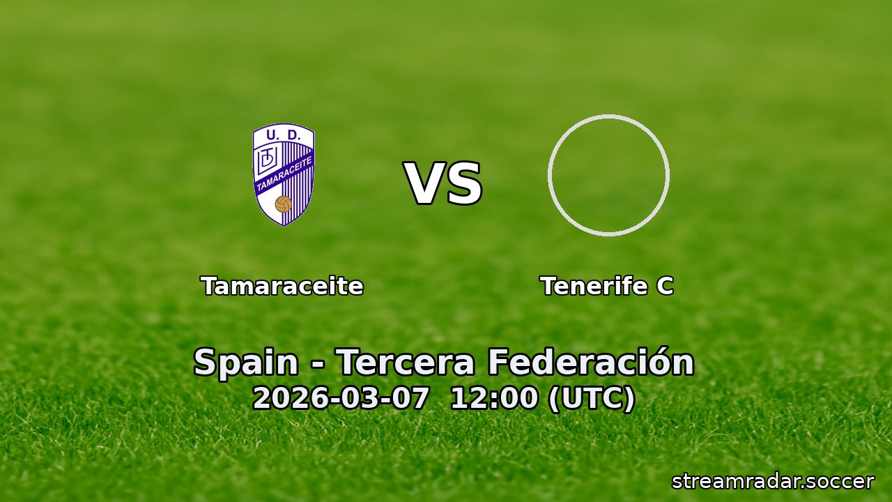 Tamaraceite vs Tenerife C