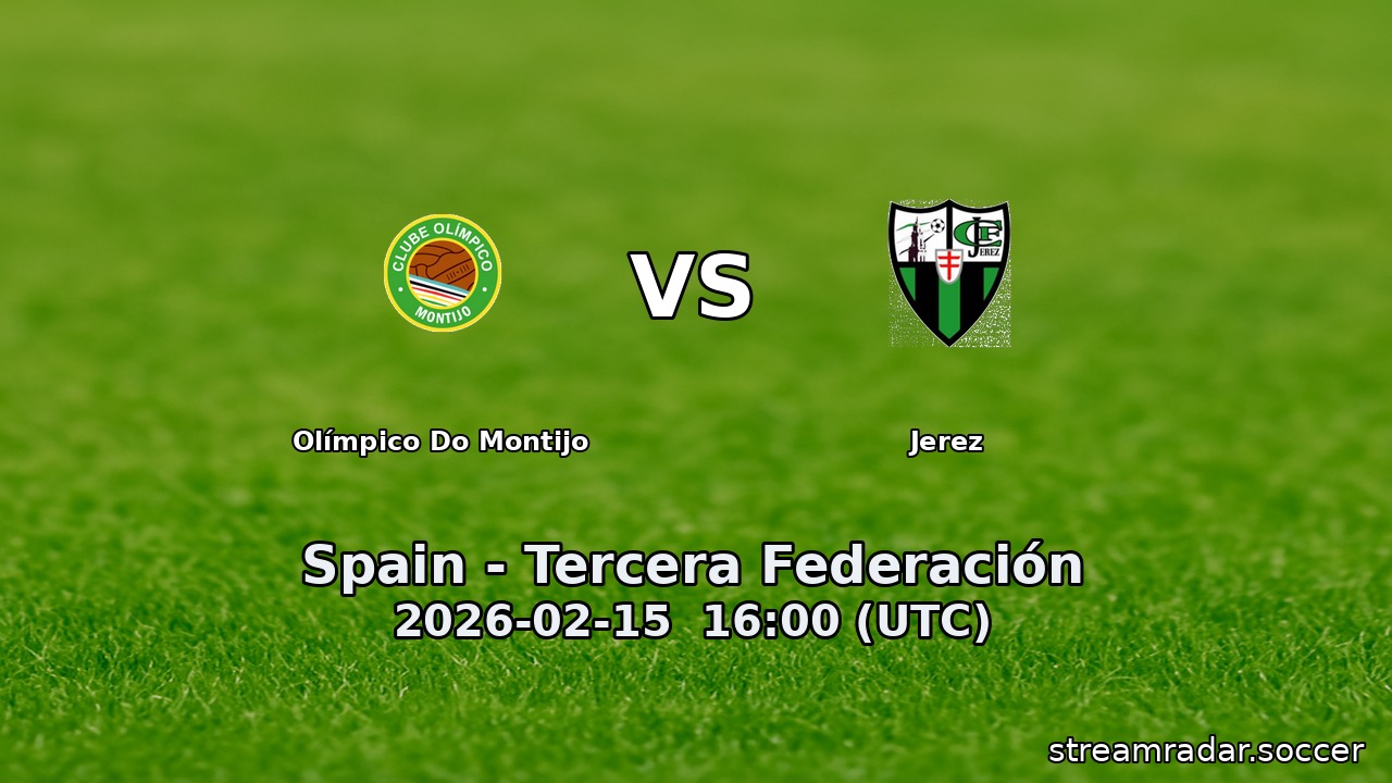 Olímpico Do Montijo vs Jerez