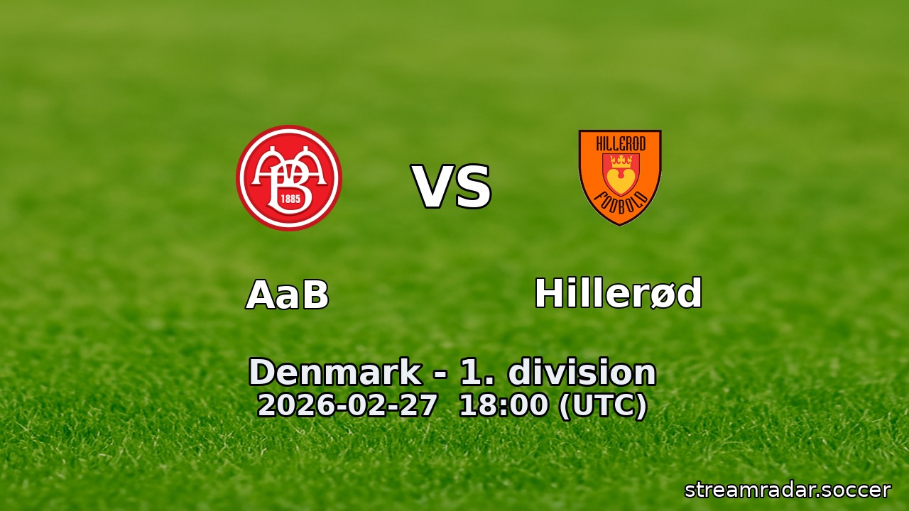 AaB vs Hillerød