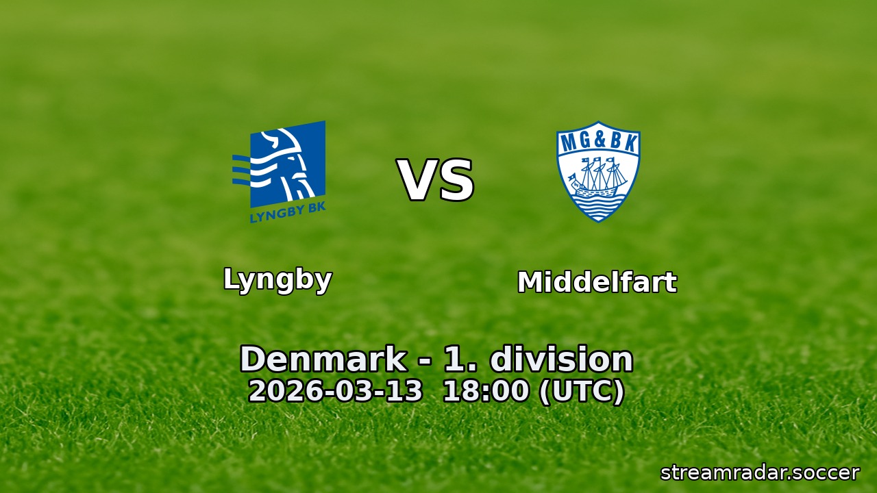 Lyngby vs Middelfart