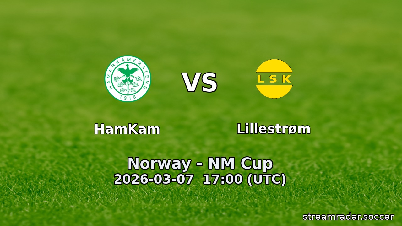 HamKam vs Lillestrøm