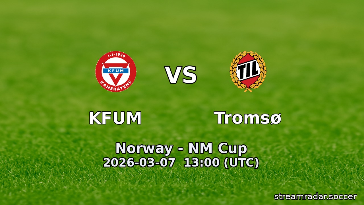 KFUM vs Tromsø