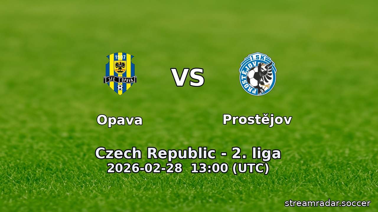 Opava vs Prostějov