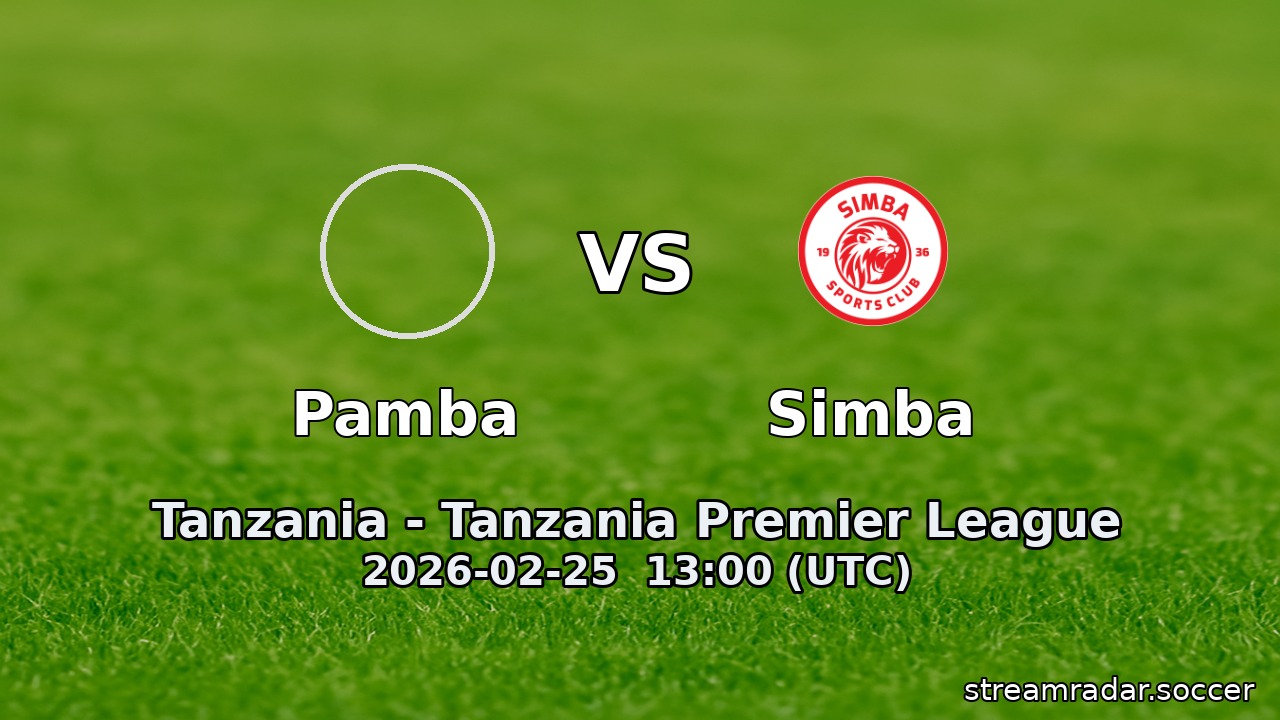 Pamba vs Simba