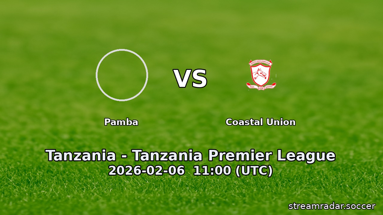 Pamba vs Coastal Union