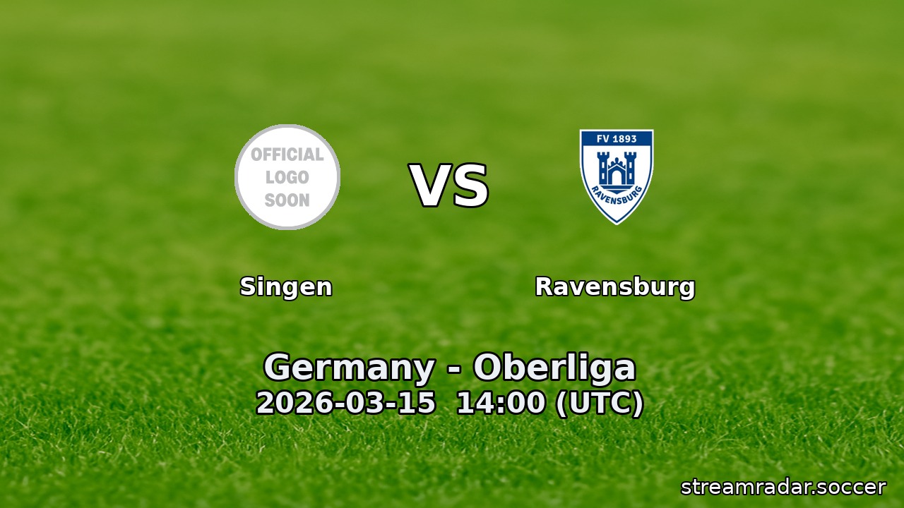 Singen vs Ravensburg
