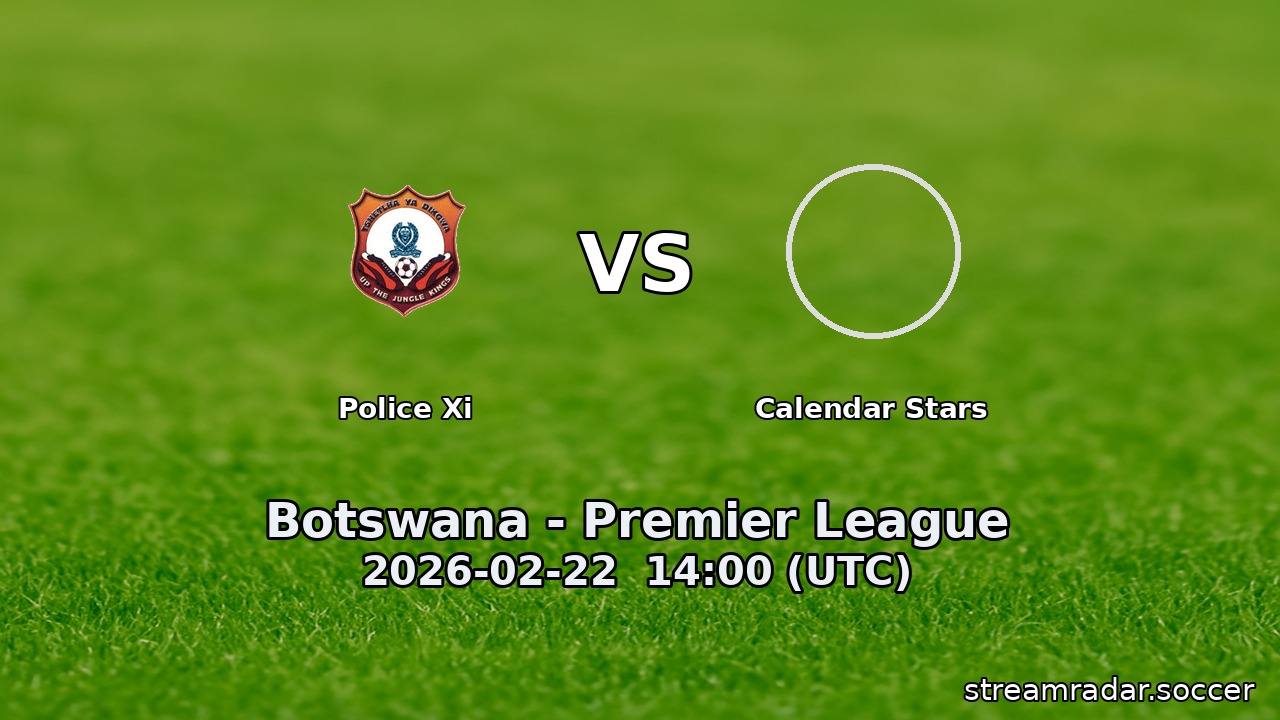 Police Xi vs Calendar Stars