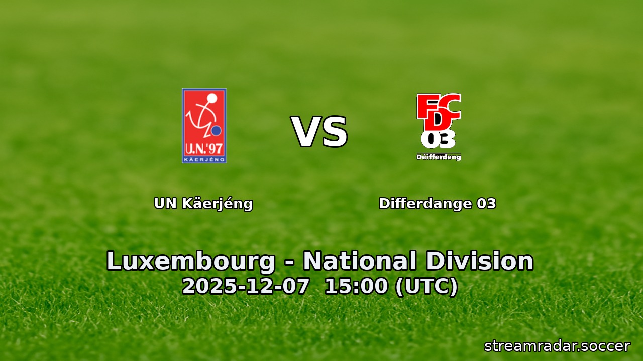 UN Käerjéng vs Differdange 03