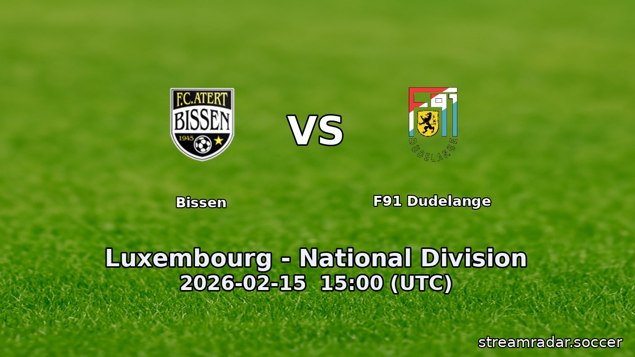 Bissen vs F91 Dudelange