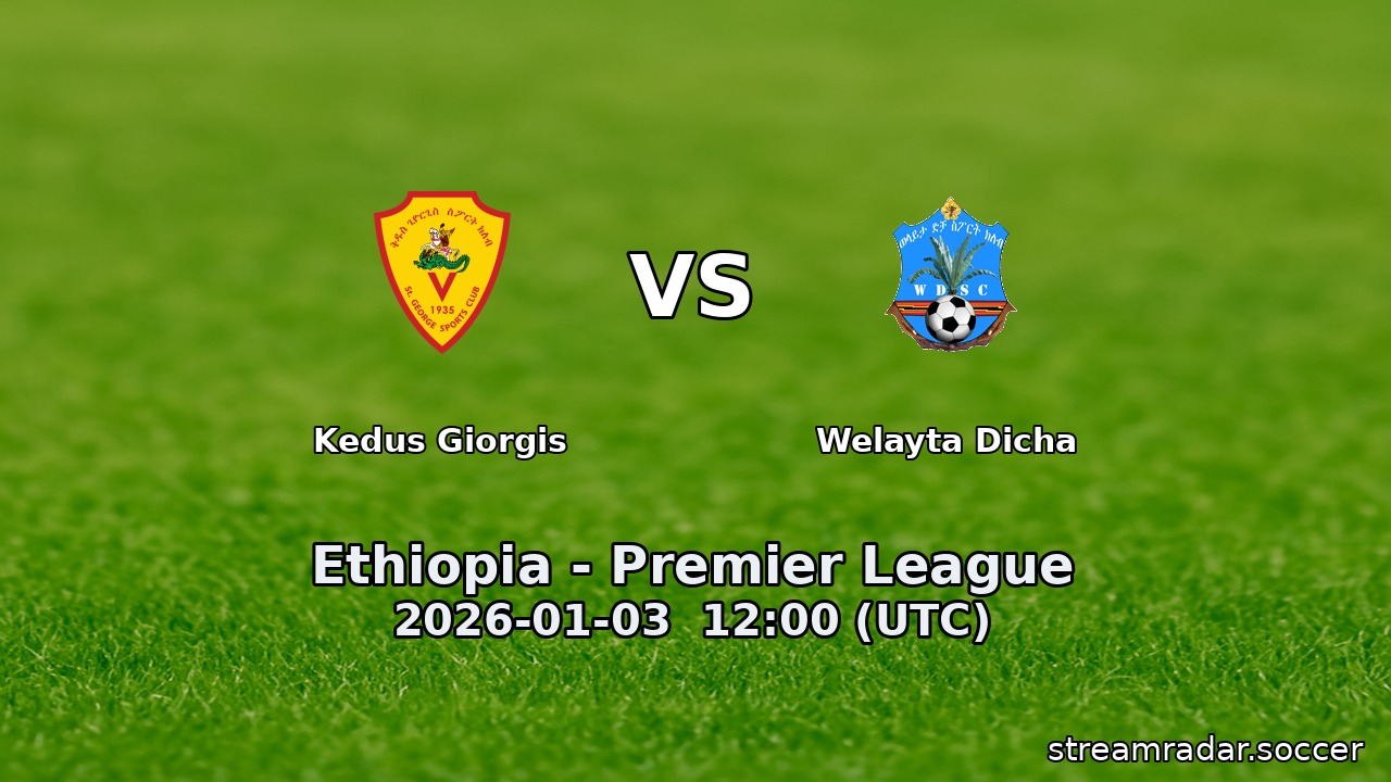Kedus Giorgis vs Welayta Dicha