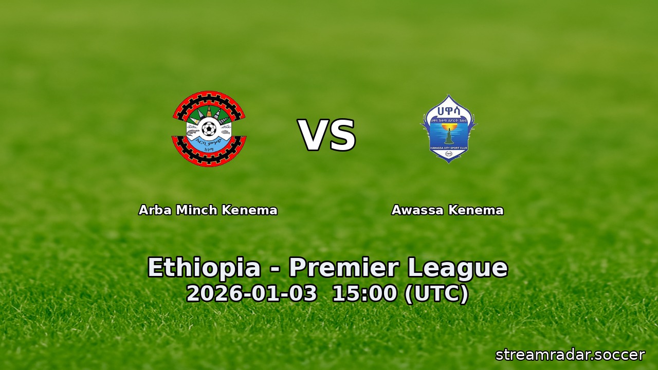 Arba Minch Kenema vs Awassa Kenema