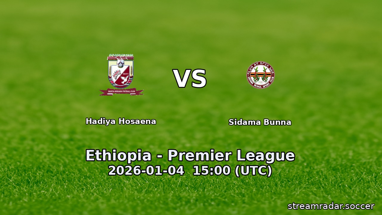 Hadiya Hosaena vs Sidama Bunna