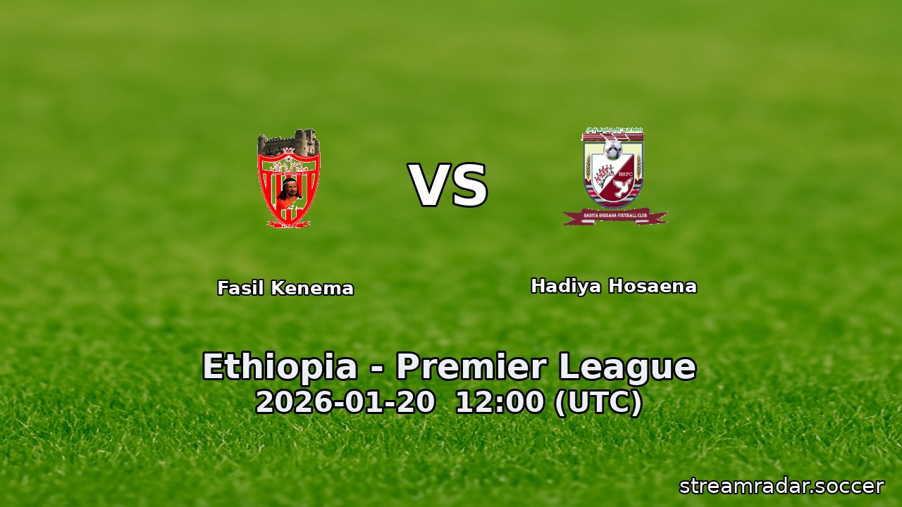 Fasil Kenema vs Hadiya Hosaena