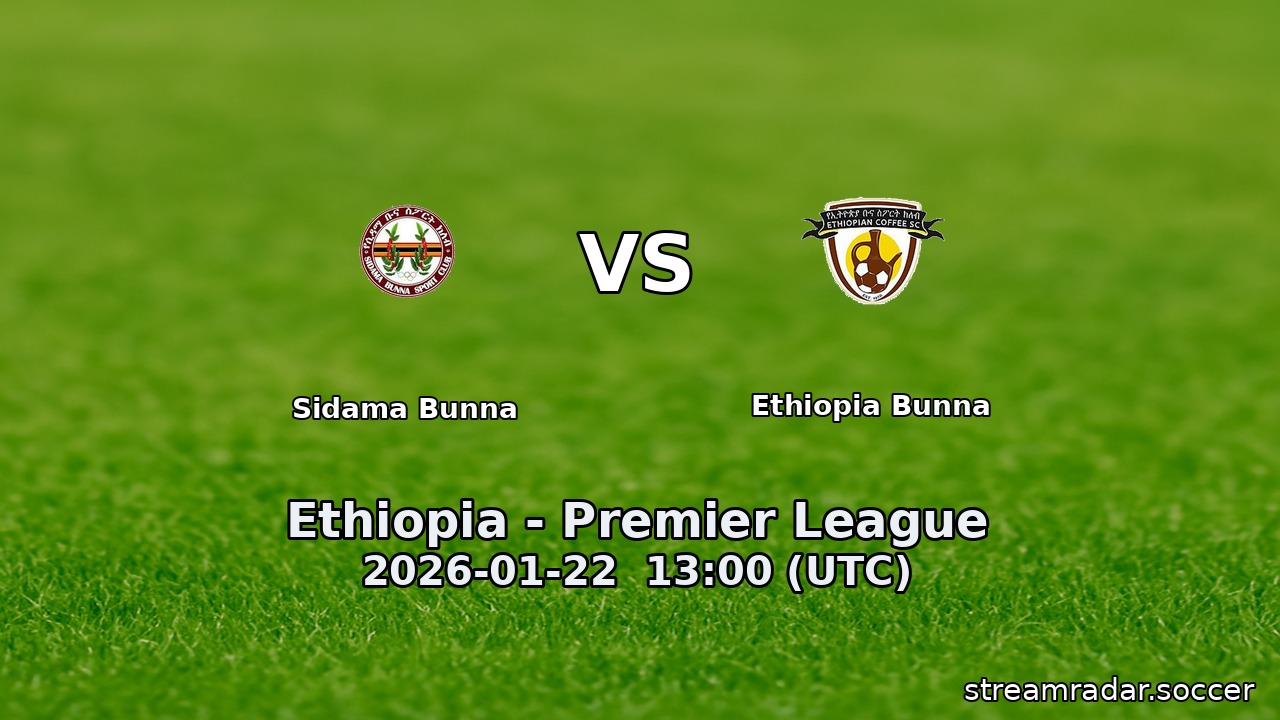 Sidama Bunna vs Ethiopia Bunna