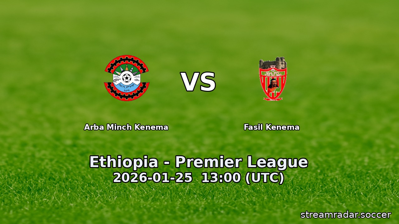 Arba Minch Kenema vs Fasil Kenema