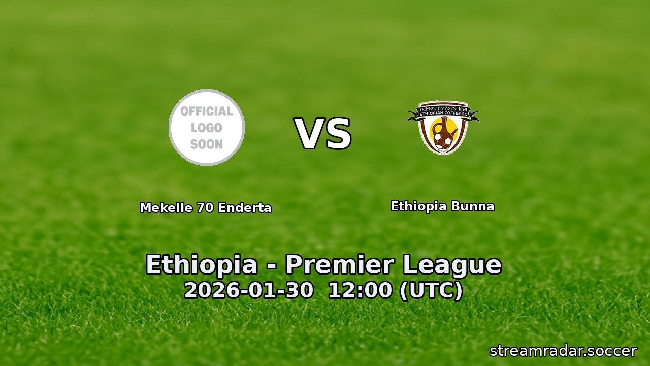 Mekelle 70 Enderta vs Ethiopia Bunna