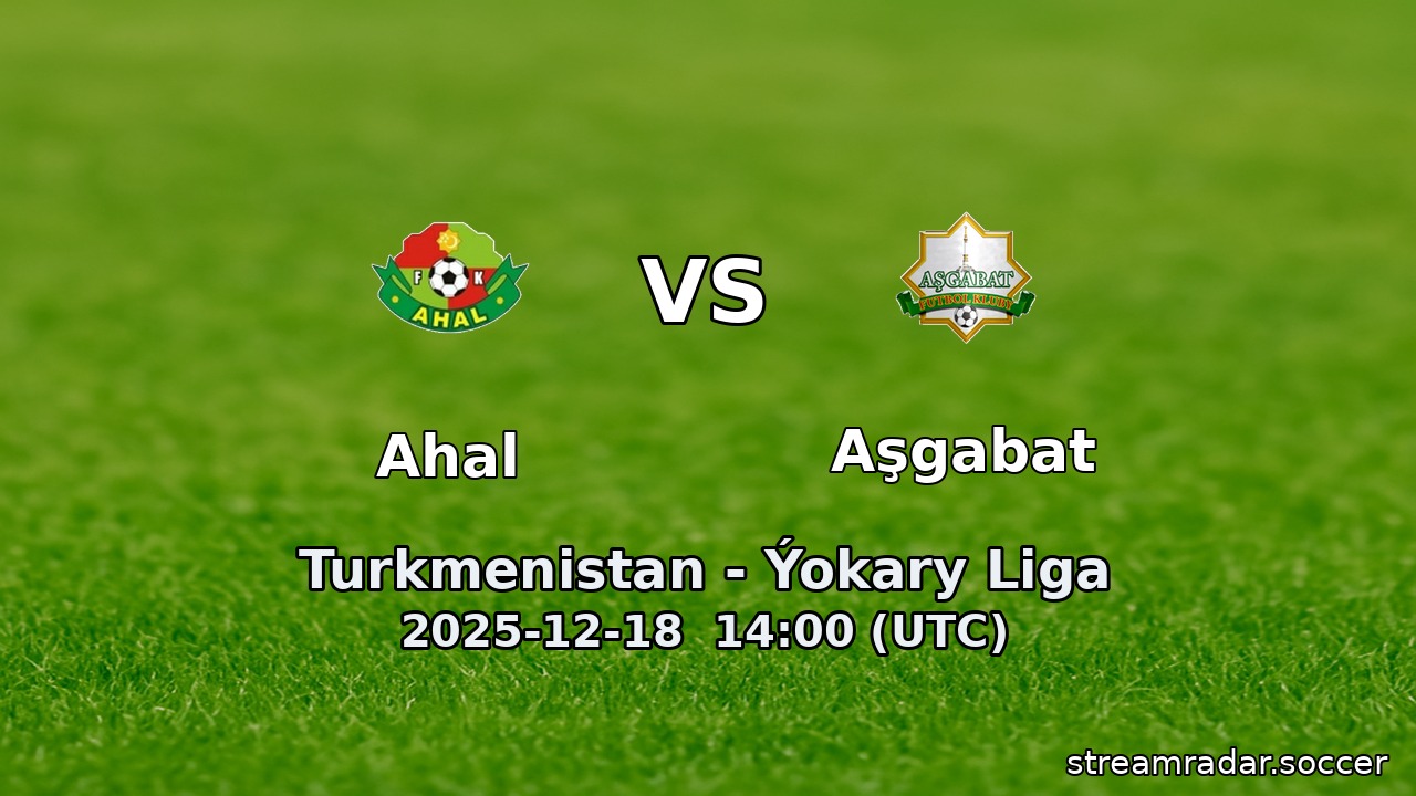 Ahal vs Aşgabat
