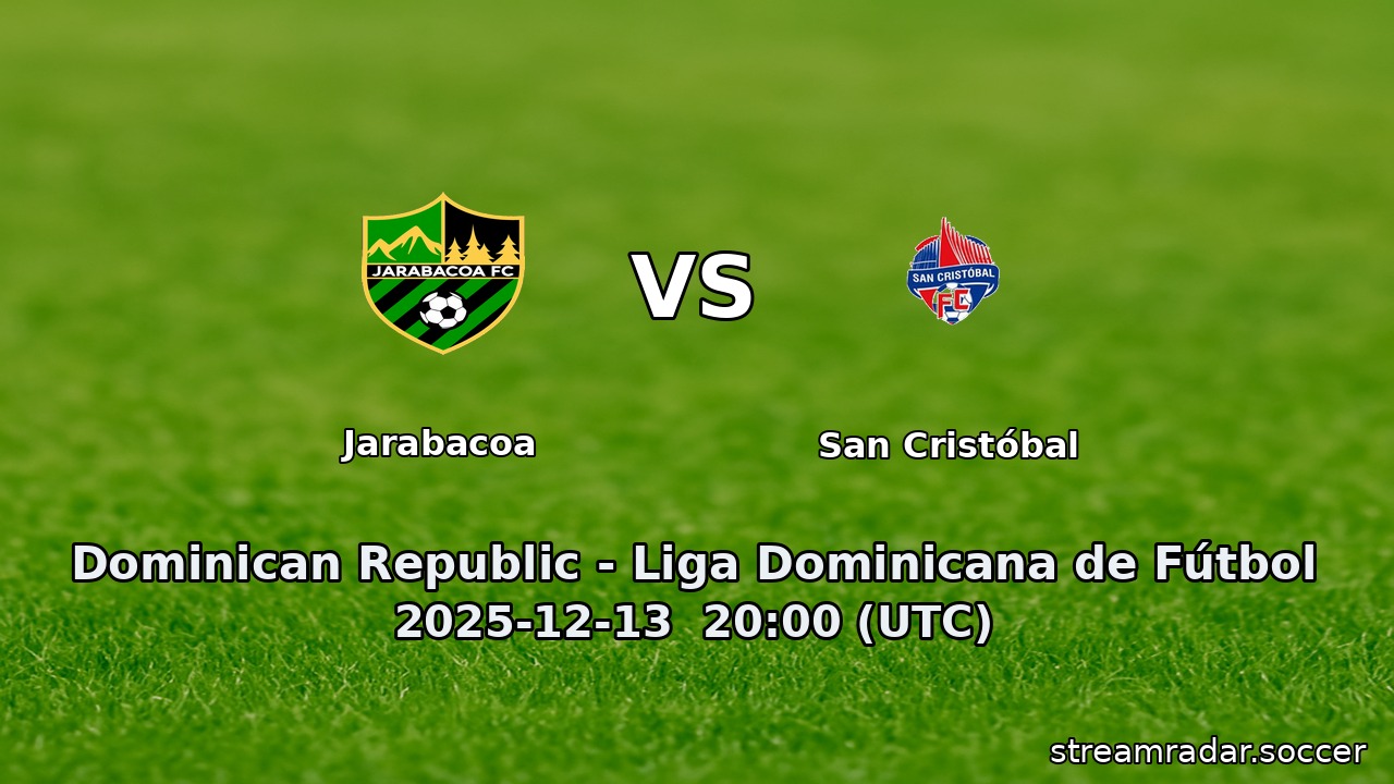 Jarabacoa vs San Cristóbal