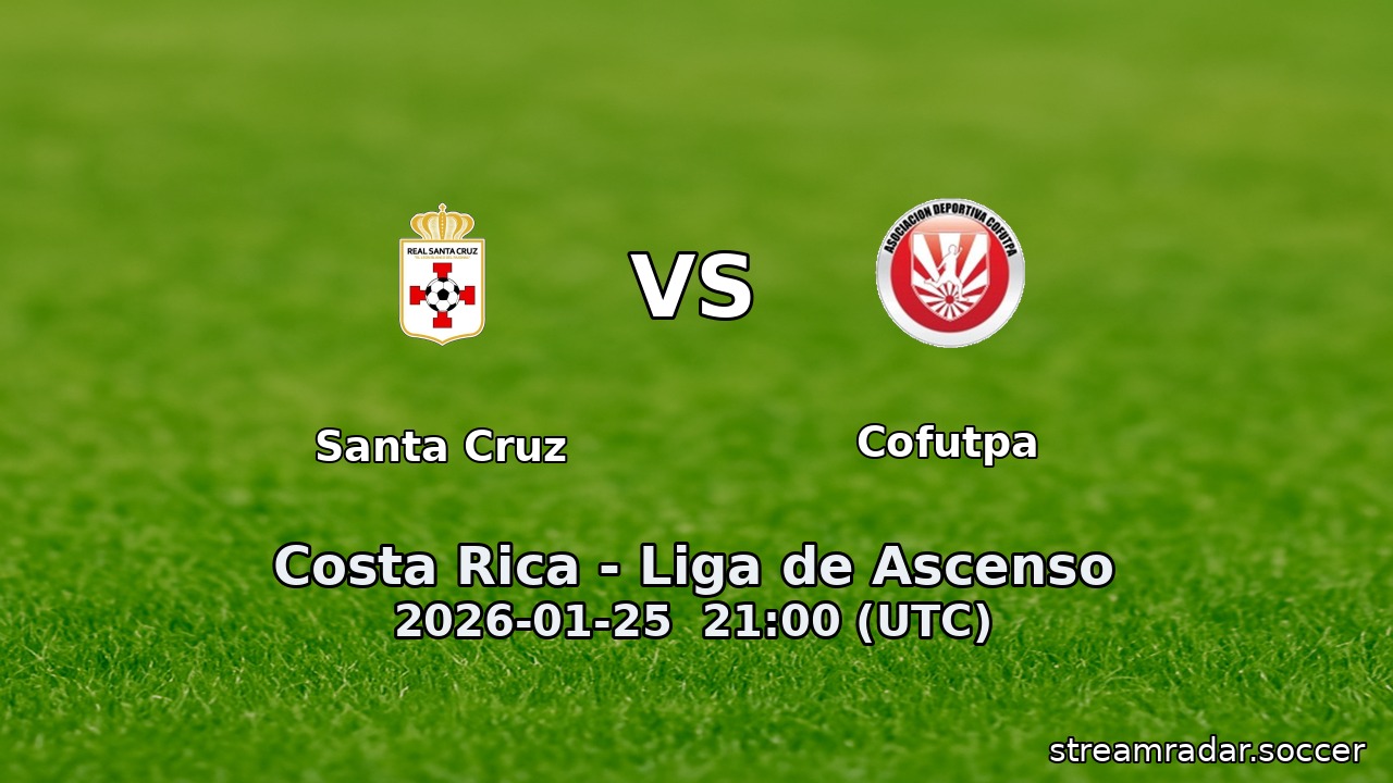 Santa Cruz vs Cofutpa