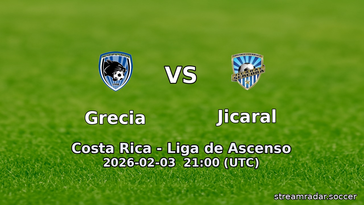 Grecia vs Jicaral