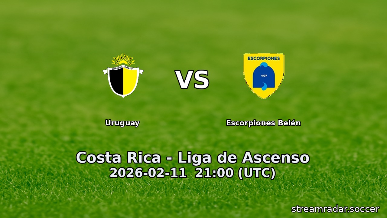 Uruguay vs Escorpiones Belén