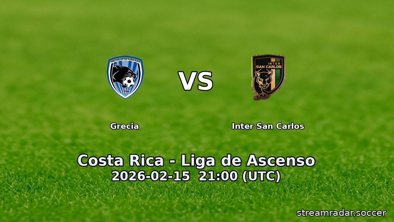 Grecia vs Inter San Carlos