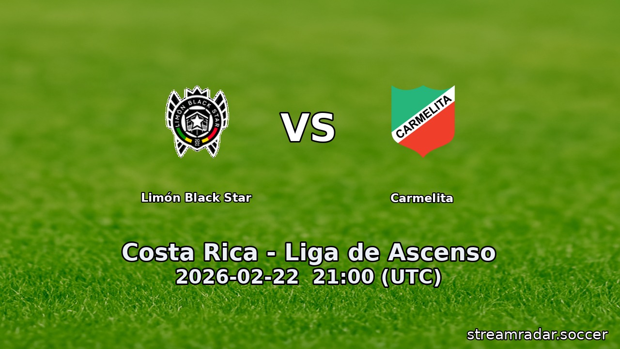 Limón Black Star vs Carmelita