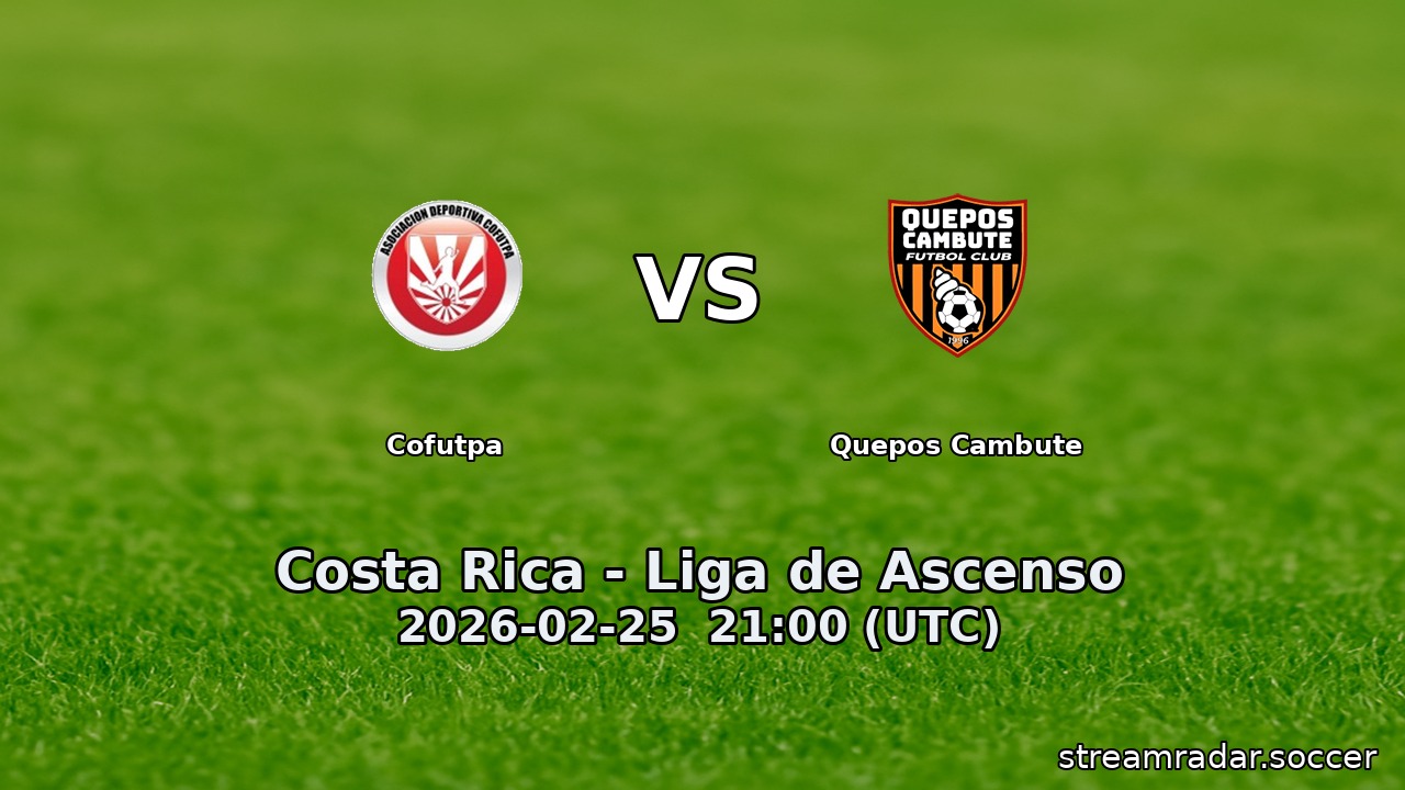 Cofutpa vs Quepos Cambute