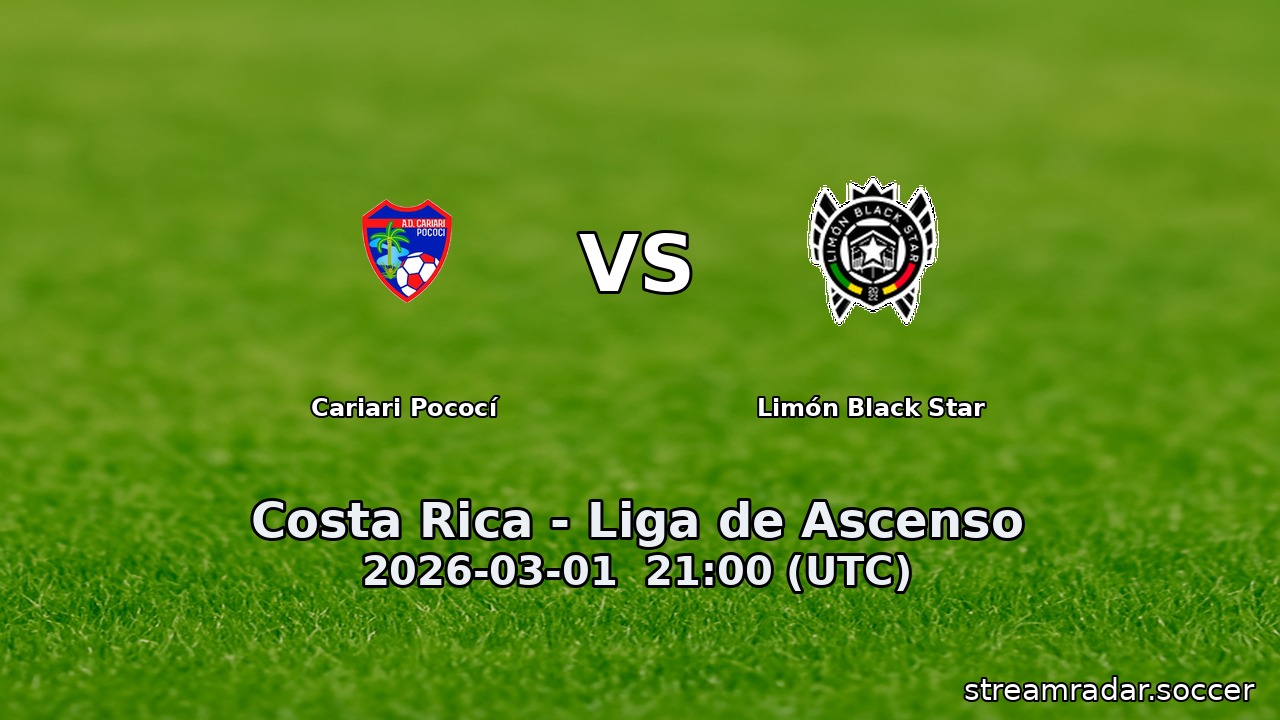 Cariari Pococí vs Limón Black Star