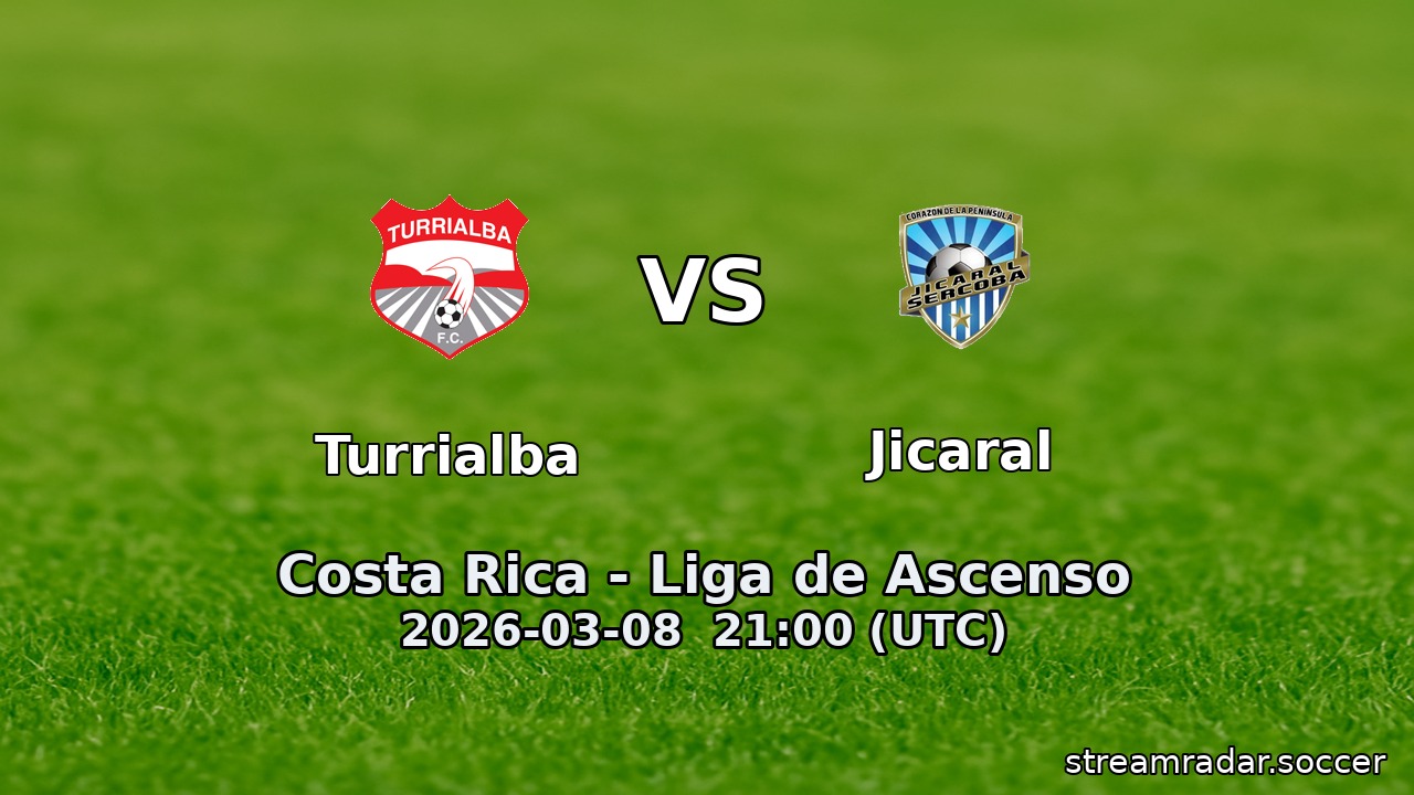 Turrialba vs Jicaral