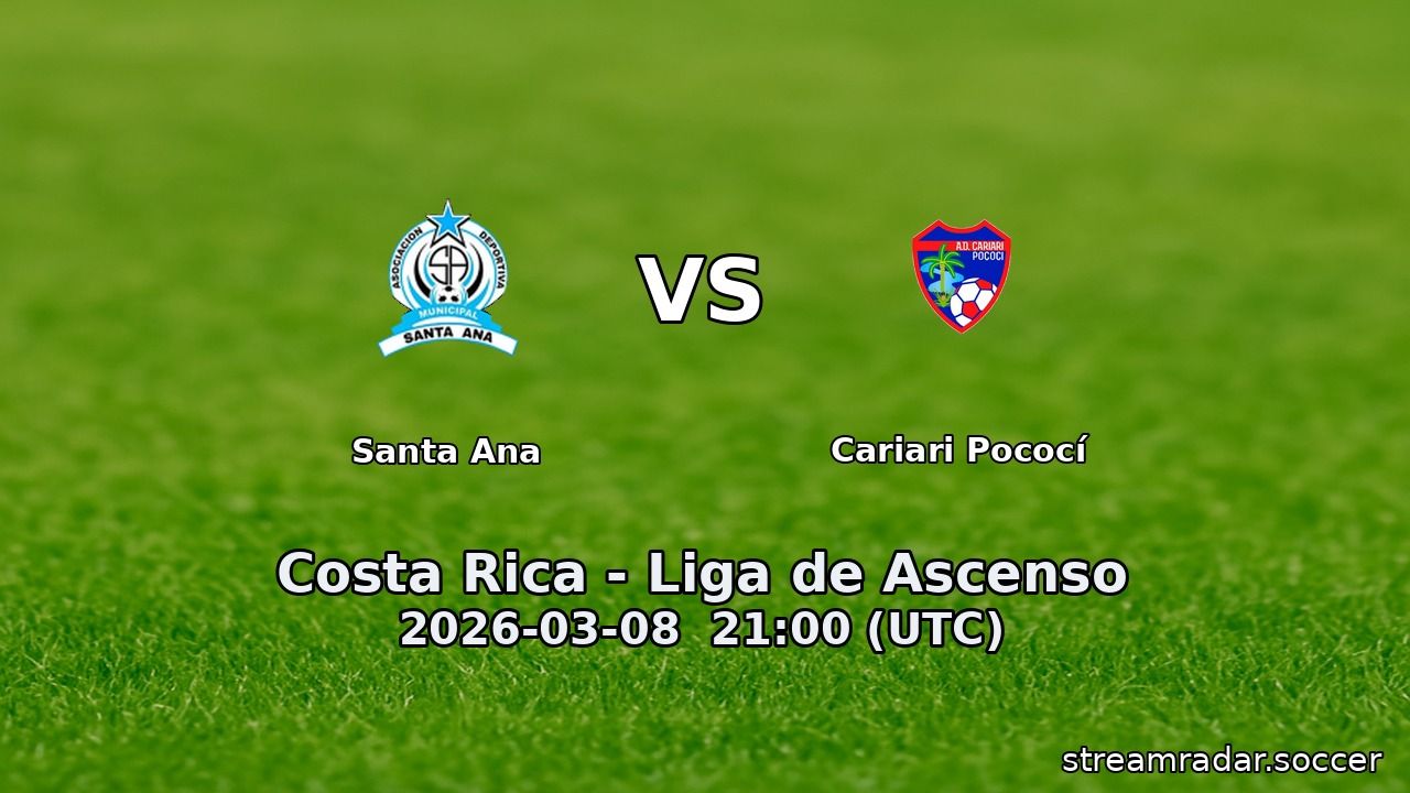 Santa Ana vs Cariari Pococí