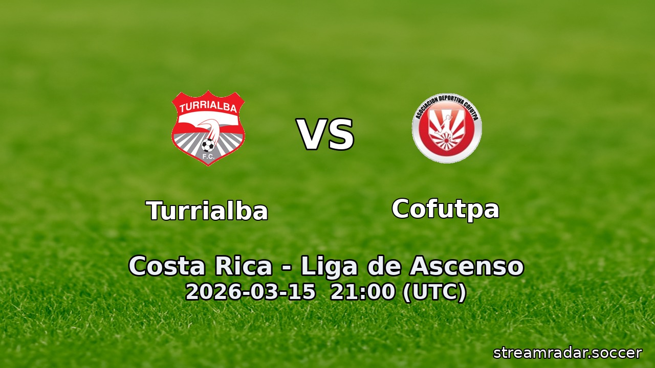 Turrialba vs Cofutpa