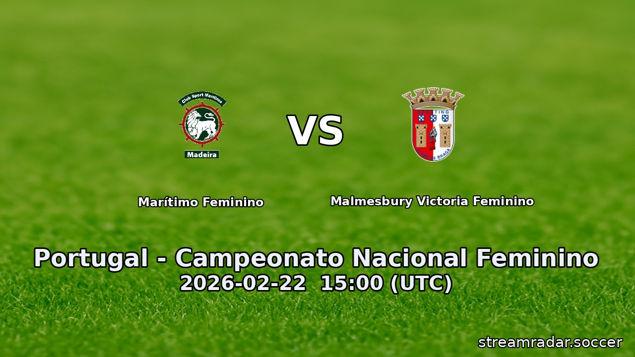 Marítimo Feminino vs Malmesbury Victoria Feminino