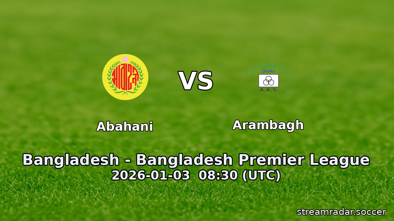 Abahani vs Arambagh