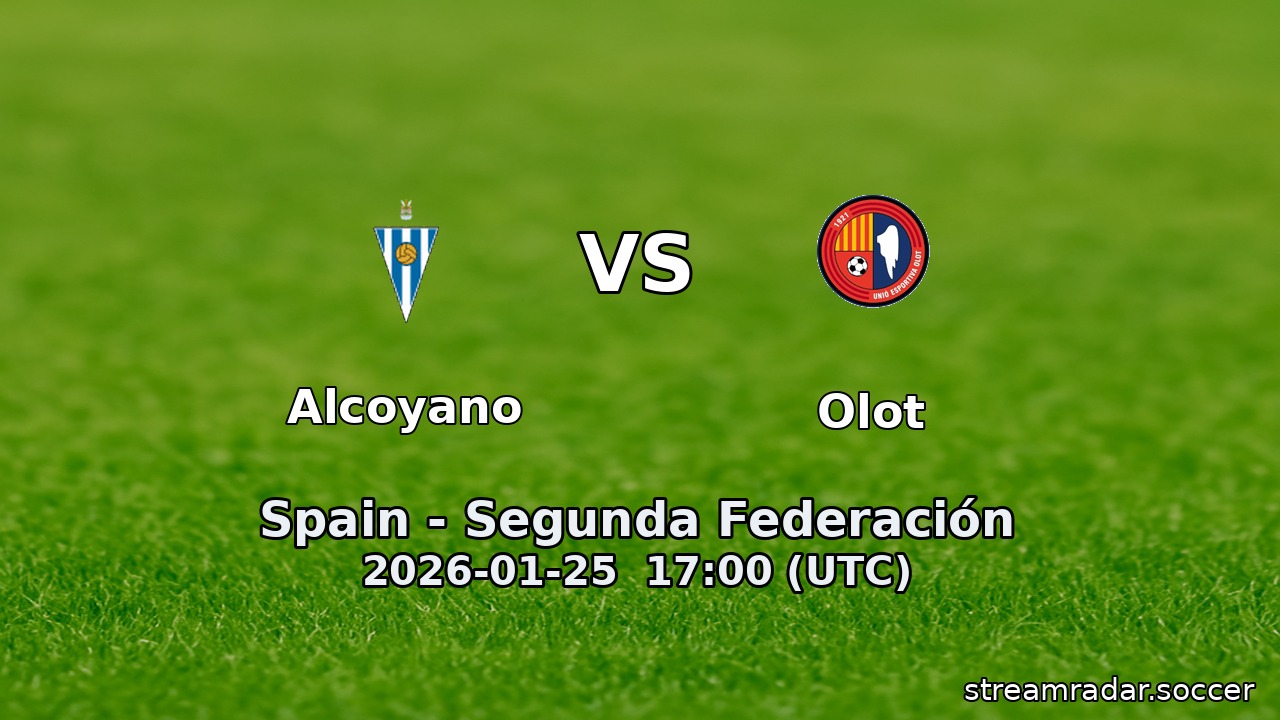 Alcoyano vs Olot