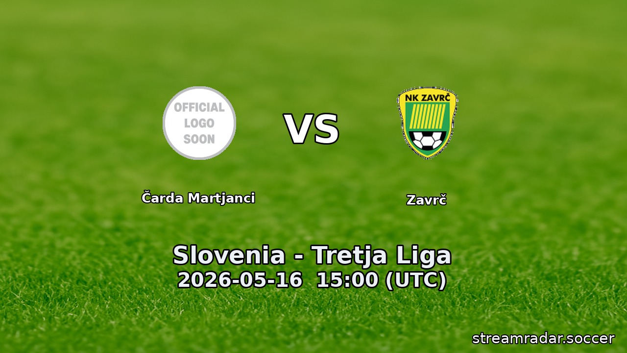 Čarda Martjanci vs Zavrč