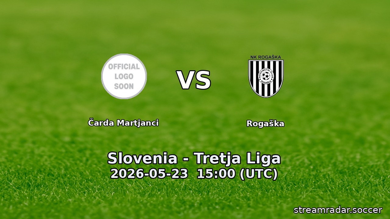 Čarda Martjanci vs Rogaška