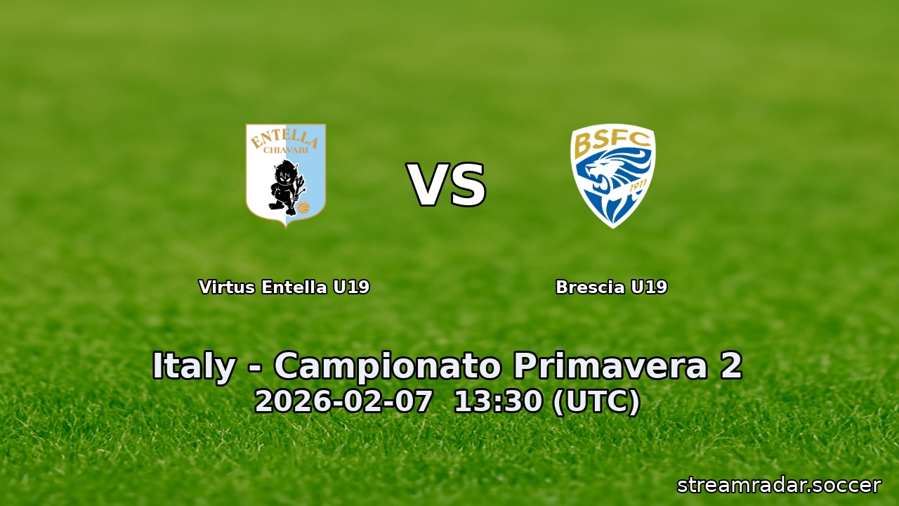 Virtus Entella U19 vs Brescia U19