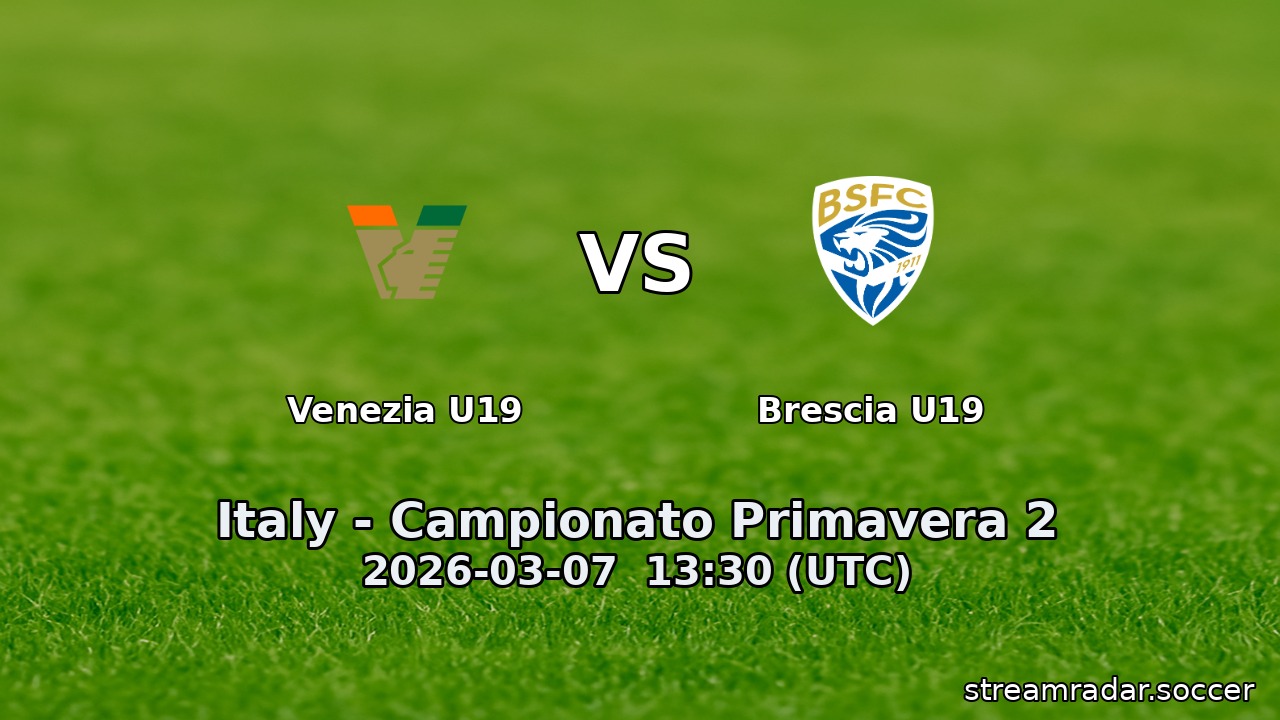 Venezia U19 vs Brescia U19