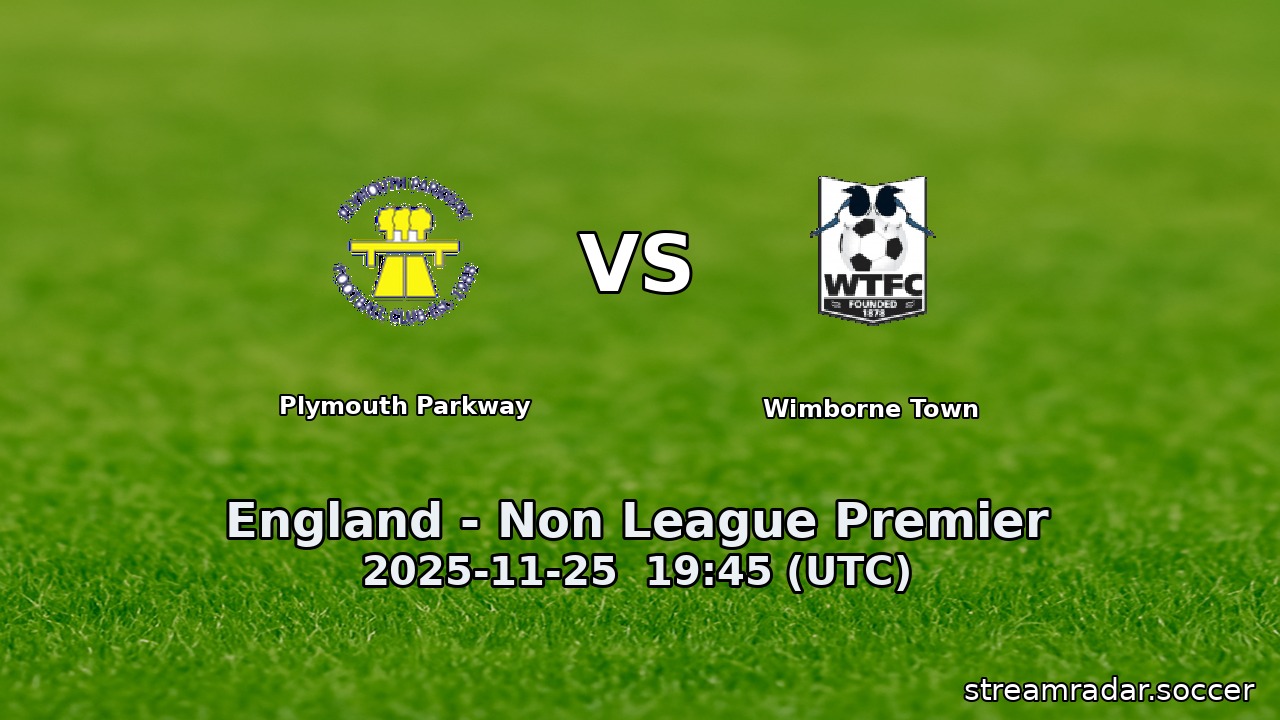Plymouth Parkway vs Wimborne Town